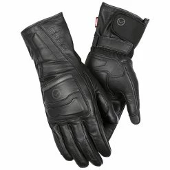Promo ⌛ Summer Dane Lihme 3 Leather Gloves Black 👏