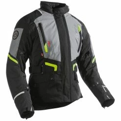 Discount 👏 Touring Dane Ragnar Lady Jacket Black Grey Yellow ✔️