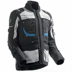 Discount ⌛ Touring Dane Reykholt Jacket Black Grey Blue 🔔