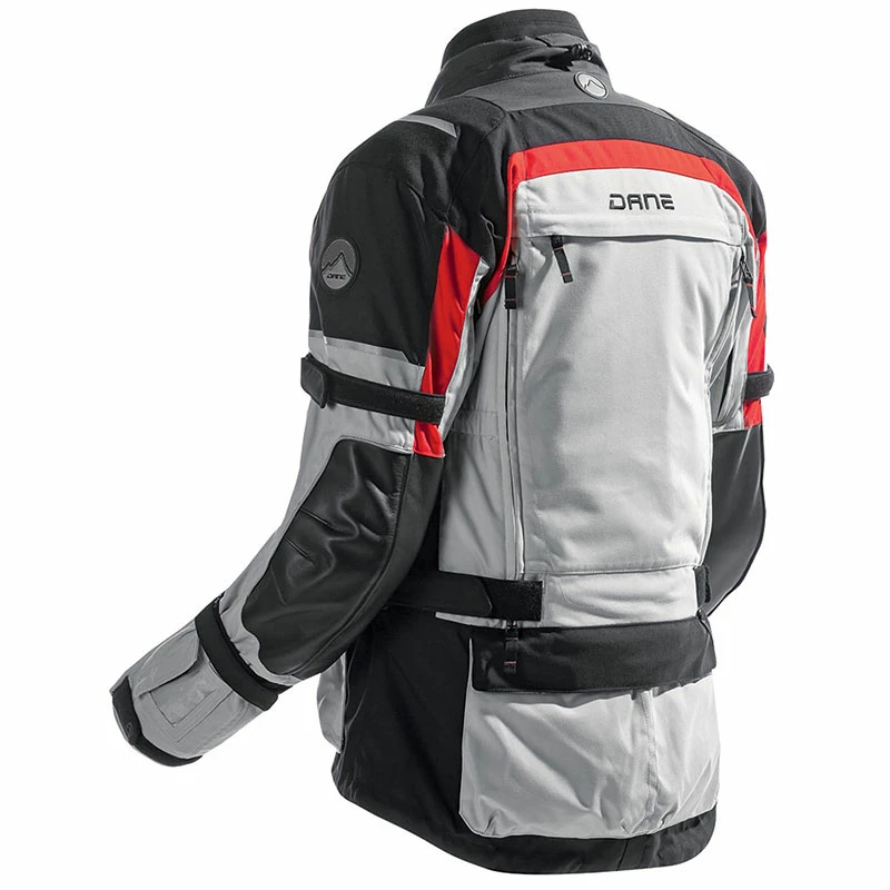 Outlet 🤩 Touring Dane Reykholt Jacket Grey Red ⭐ 2 Outlet 🤩 Touring Dane Reykholt Jacket Grey Red ⭐ - Image 2