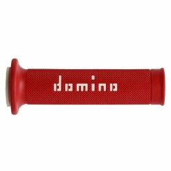 Discount ✔️ Hand Grips Domino A010 Grips Red White 😍