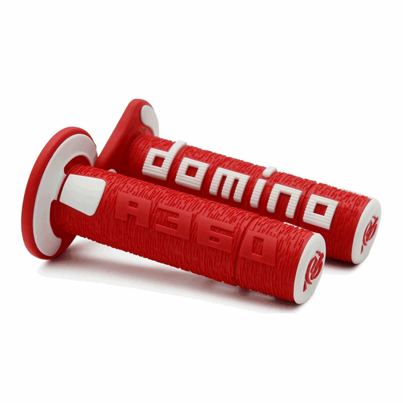Hot Sale ๐งจ Domino A36041c Handgrips Red White โค๏ธ