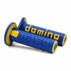 Wholesale 😍 Domino A36041c Handgrips Blue Yellow 👏