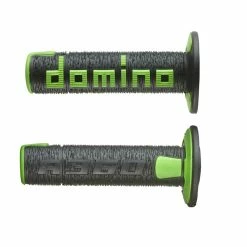 Hot Sale 😀 Domino A36041c Handgrips Black Green 👍