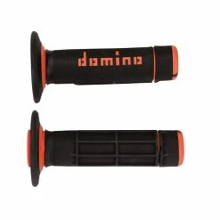 Best Sale ⌛ Domino A02041c Handgrips Black Orange ✨