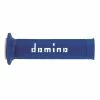 Brand new 💯 Hand Grips Domino A01041c Handgrips Blue White 😀