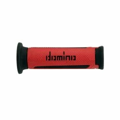 Budget ⌛ Hand Grips Domino A35041c Handgrips Red Black 👍