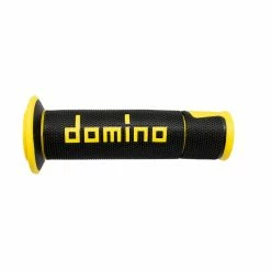 Best deal 🎉 Hand Grips Domino A45041c Racing Handgrips Black Yellow 🛒