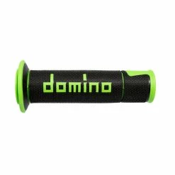 Best deal 💯 Hand Grips Domino A45041c Racing Handgrips Black Green 🥰